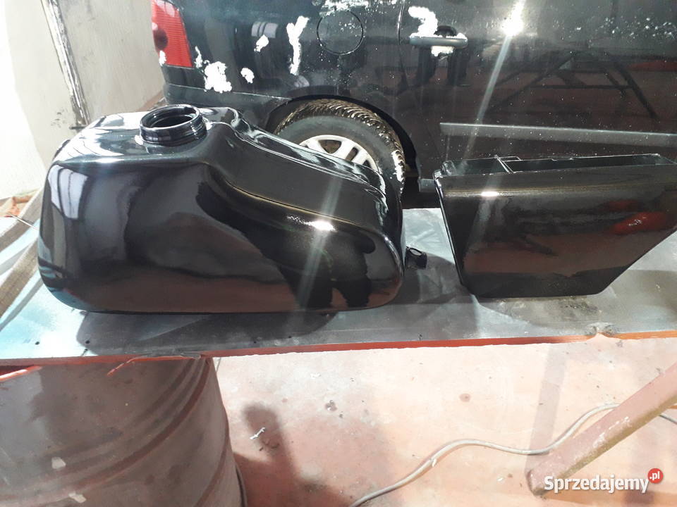 Zbiornik i boczek filtra odnowiony mz etz 250 Opoczno