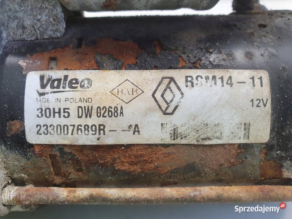 ROZRUSZNIK Dacia Duster 15 DCi ROZRUSZNIK Rudka