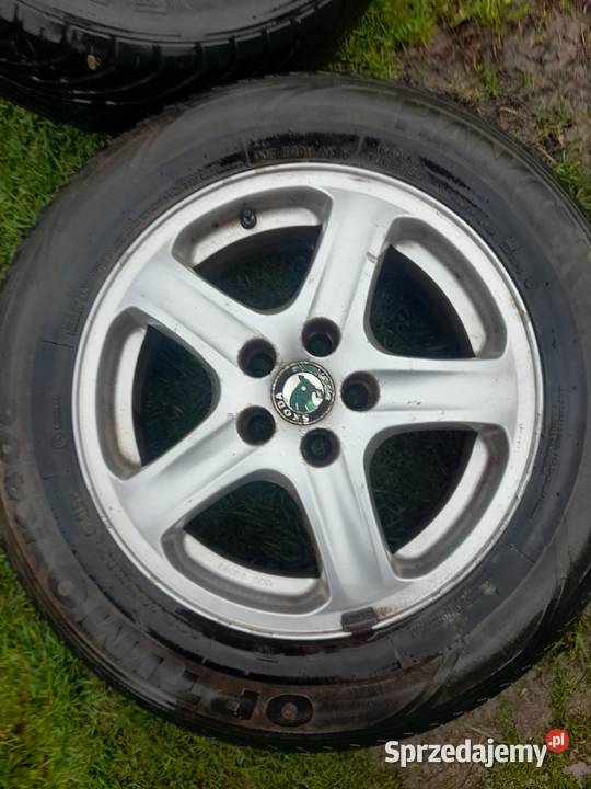 Skoda octavia 1 felga 15 aluminiowe Samochodowe Waśniów sprzedam