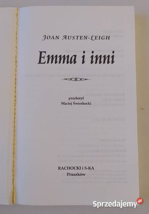 EMMA i INNI Joan AustenLeigh Hajnówka