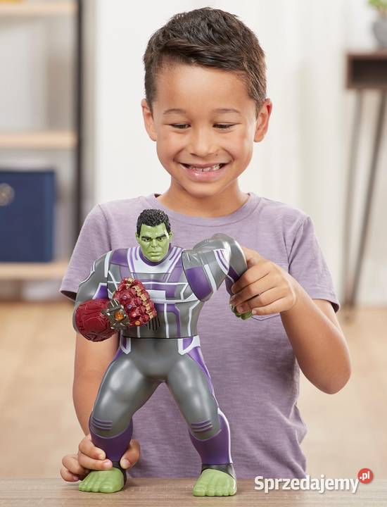 HASBRO MARVEL AVENGERS POWER PUNCH HULK Duża CE  Figurki małopolskie Mogilany