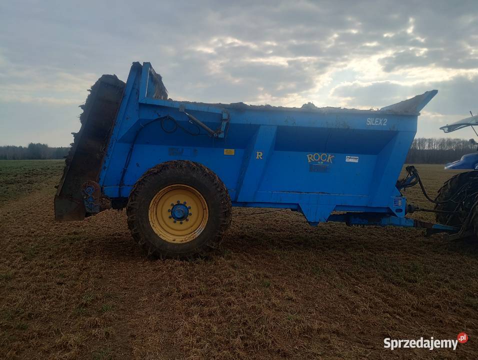 Sprzedam rozrzutnik obornika Rock 10 12 ton nieuszkodzony Jedwabne