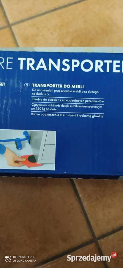 transporter do mebli zestaw do przesuwania mebli Poznań