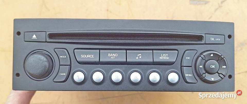 CITROEN PEUGEOT RADIO 96639793XT osobowe Radom