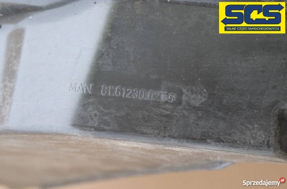 MAN TGA BŁOTNIK NADKOLE LEWE 81612300285 WĄSKA Bieleń