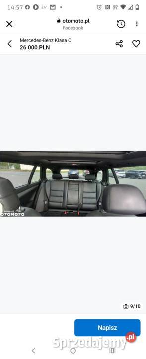 Sprzedam Mercedesa klasy C Konin