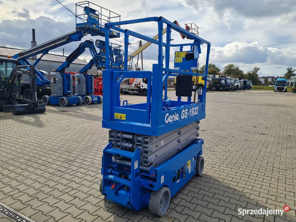 Podnośnik nożycowy elektryczny Genie GS1932 2017 Dąbrowa Tarnowska sprzedam
