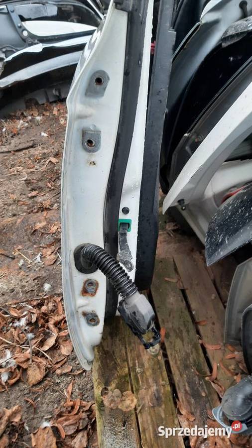 drzwi białe kompletne Hyundai i20 I 0814 prawe osobowe Drzwi Dębno