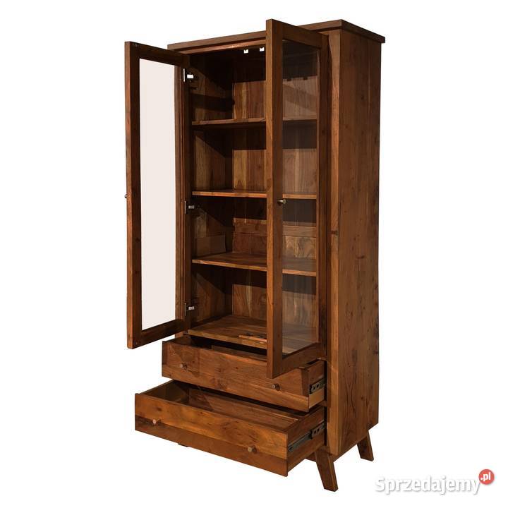 Witryna drewniana 90 przeszklona BONN z lubelskie