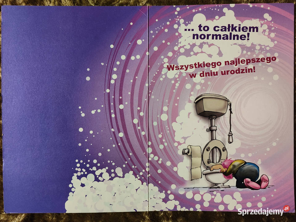Sprzedam kartkę urodzinową z okazji 30 urodzin Pozostałe Lublin