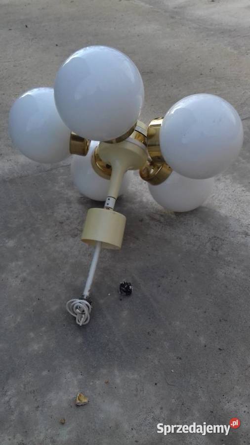 retro lampa wiszaca Kamenicky Senov z 72 roku Lubań sprzedam