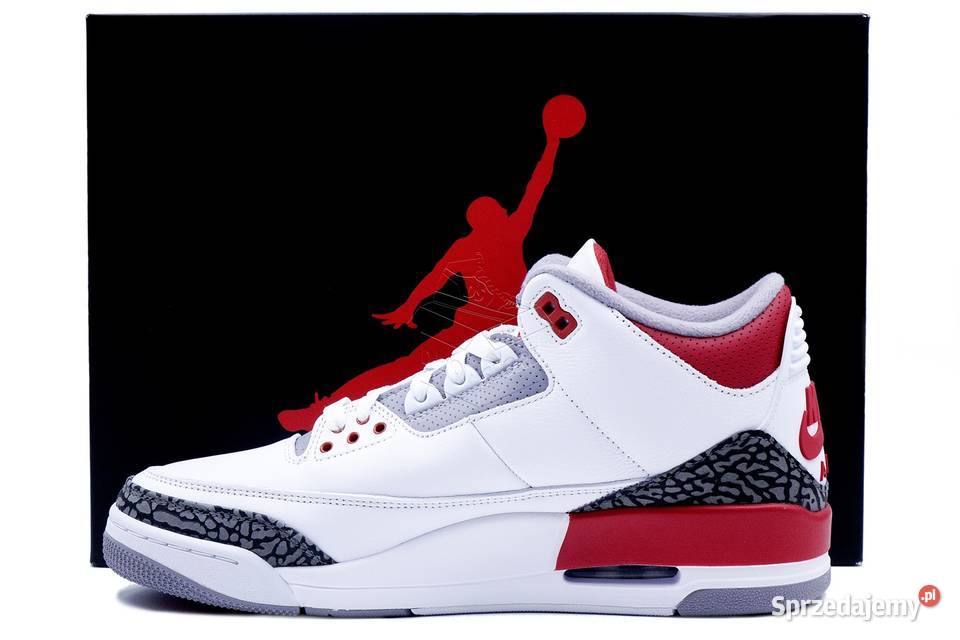 Nike AIR JORDAN 3 Fire Red DN3707160 Sportowe Szczecin sprzedam