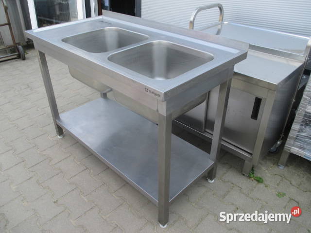 Zlew Gastronomiczny 2 Komorowy Z Półką 1206085 wielkopolskie Ostrów Wielkopolski