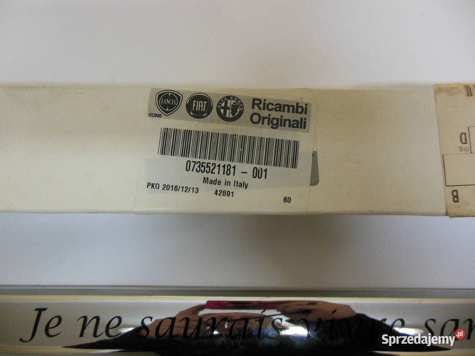 listwa drzwi lancia ypsylon prawy tył Kozy