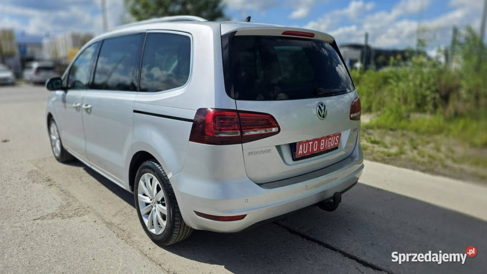 Volkswagen Sharan Highline Duża Navi ledy pomorskie