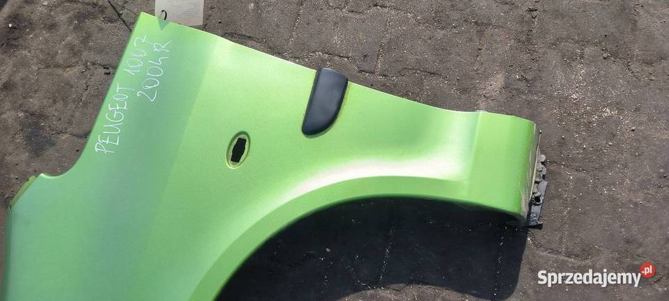 BŁOTNIK LEWY PRZÓD PEUGEOT 1007 KSH kujawsko-pomorskie Lipno