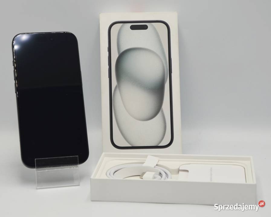 Smartfon Apple iPhone 15 6 GB / 256 GB 5G czarny