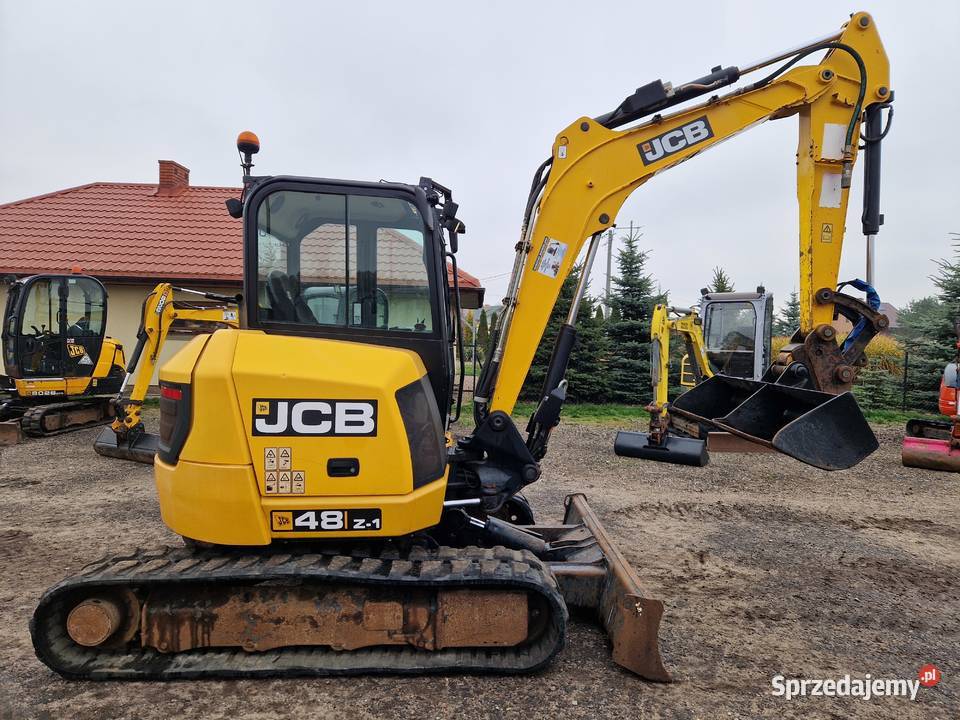Minikoparka JCB 48 z1 2017r hydrauliczne Ryżki
