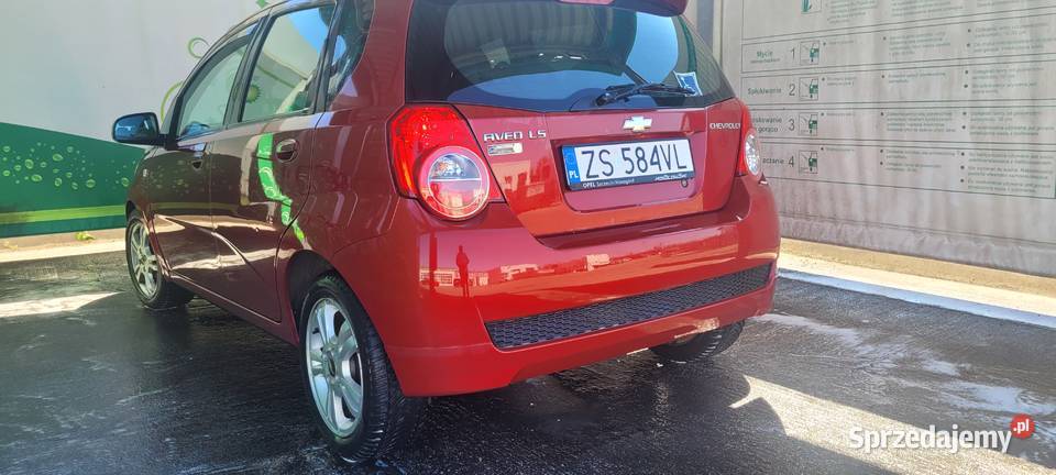 Chevrolet Aveo LS Salon Pełna Historia EURO 5 Szczecin