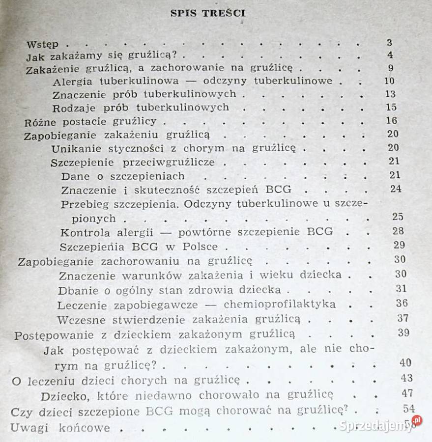 Odziecku zakażonym gruźlicą Anna Paszkowska Pozostałe Chełm sprzedam