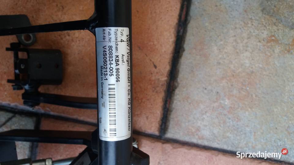 zestaw kompletnych pedałów do nauki jazdy VW Chomentówek