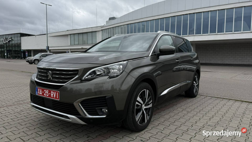 Peugeot 5008 15 blu hdi 130 Automat 7 os Ledy centralny zamek pomorskie Gdańsk sprzedam