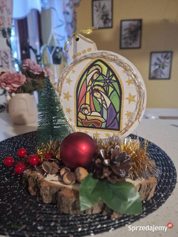 Szopka Bożonarodzeniowe podświetlona Strzyżów