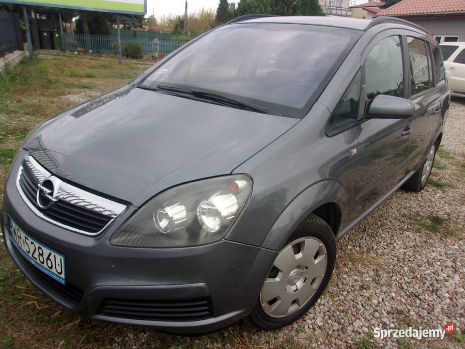 Opel Zafira 18b LPG 7osobowy kurtyny powietrzne Opel mazowieckie