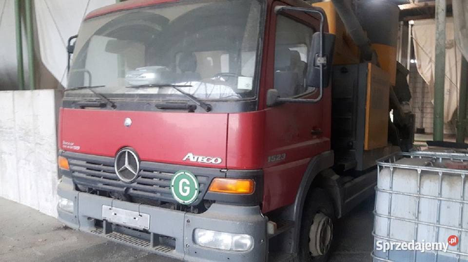Mobilna mieszalnia pasz Buschhoff Mercedes Atego Ostrów Wielkopolski