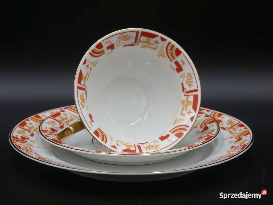 Urokliwe trio Hutschenreuther 1939 65 piękne Porcelana i szkło Porcelana i szkło Poznań sprzedam