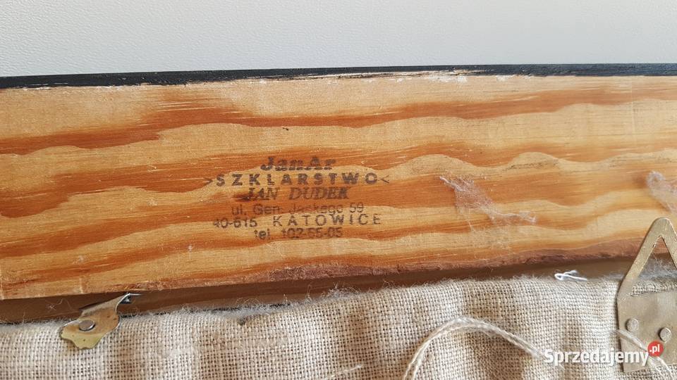 Obraz olejny na płótnie pejzaż polski malarz