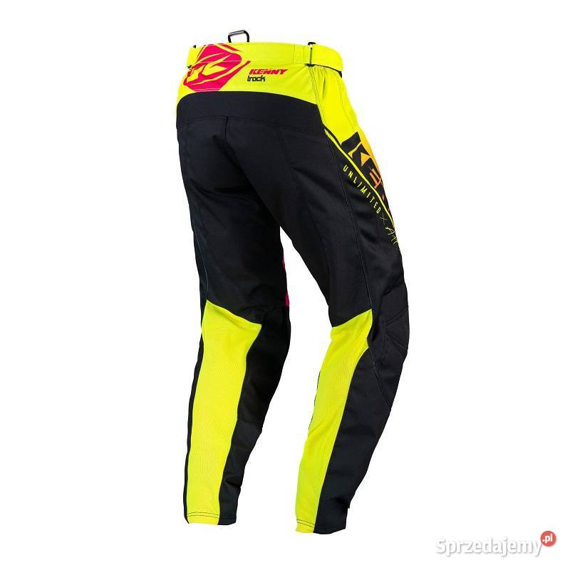 STRÓJ KENNY TRACK FOCUS 2022 CROSS ENDURO NEON spodnie sprzedam