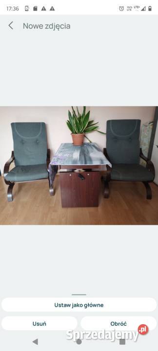 Stół i fotele finka Suwałki