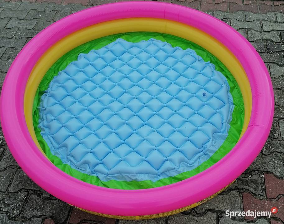 Tęczowy basenik dzieci Intex 57422NP 147x33 z śląskie Szczerbice