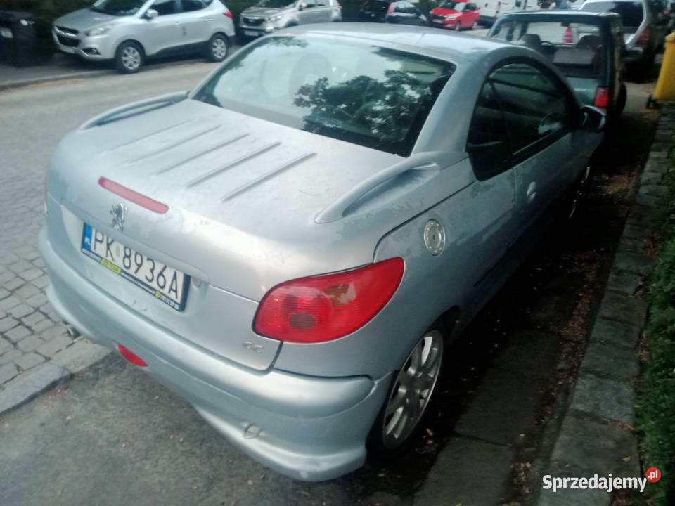 Peugot 206cc cabrio automat klima Wrocław