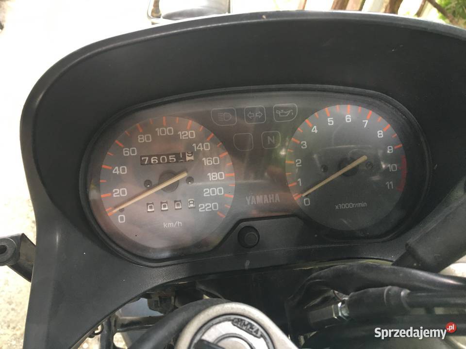 xj600 do rejestracji pali