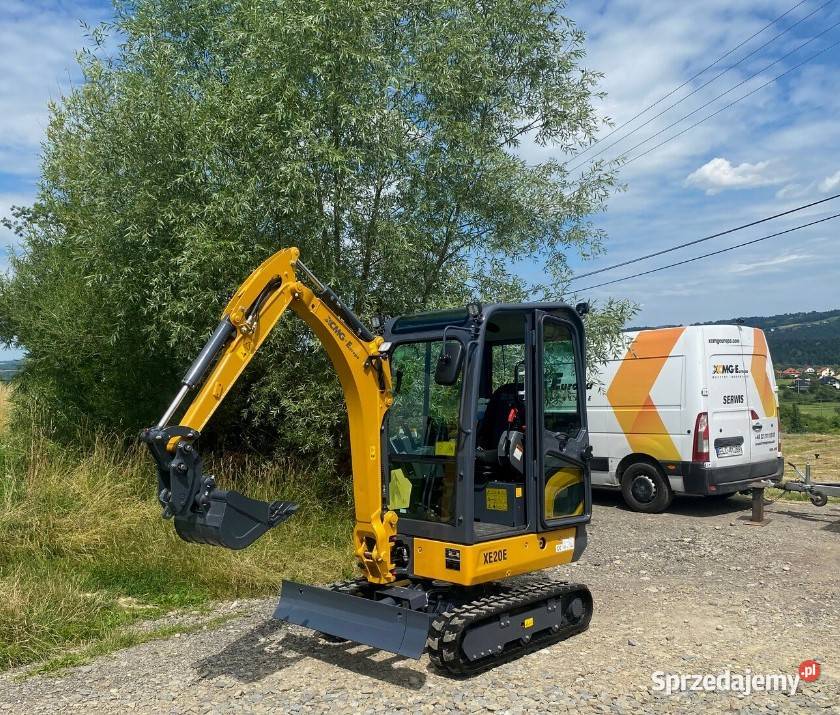 Minikoparka XCMG XE20 2 tony lubuskie
