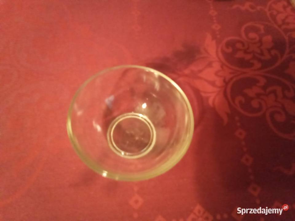 Mała szklana miska Warszawa