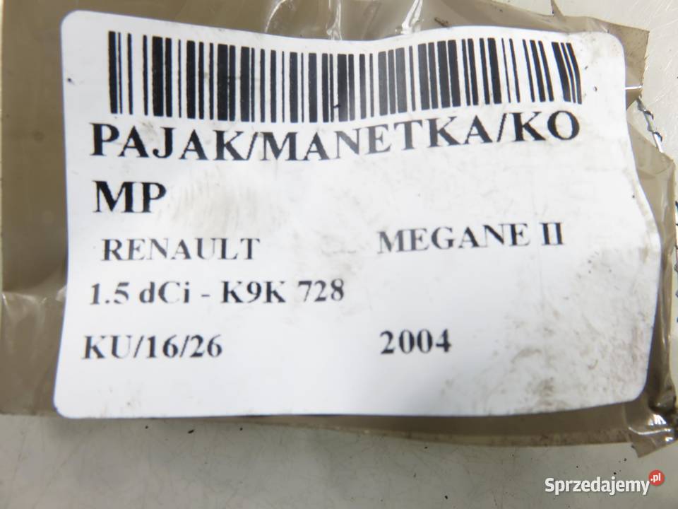 PRZEŁĄCZNIK ZESPOLONY RENAULT MEGANE II sprzedam