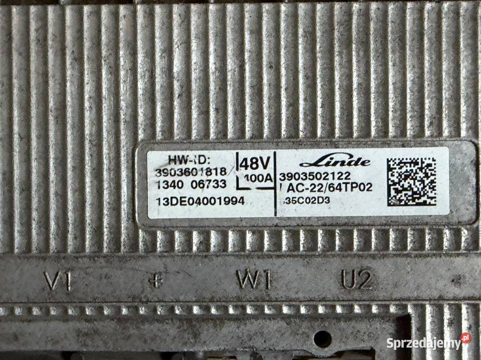 Sterownik Linde Lac22 64 tp02 3903502122 Układ elektryczny i zapłon śląskie