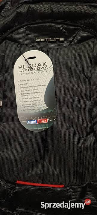 SEMI Line plecak laptopowy czarny 23 L Pozostałe Ełk sprzedam