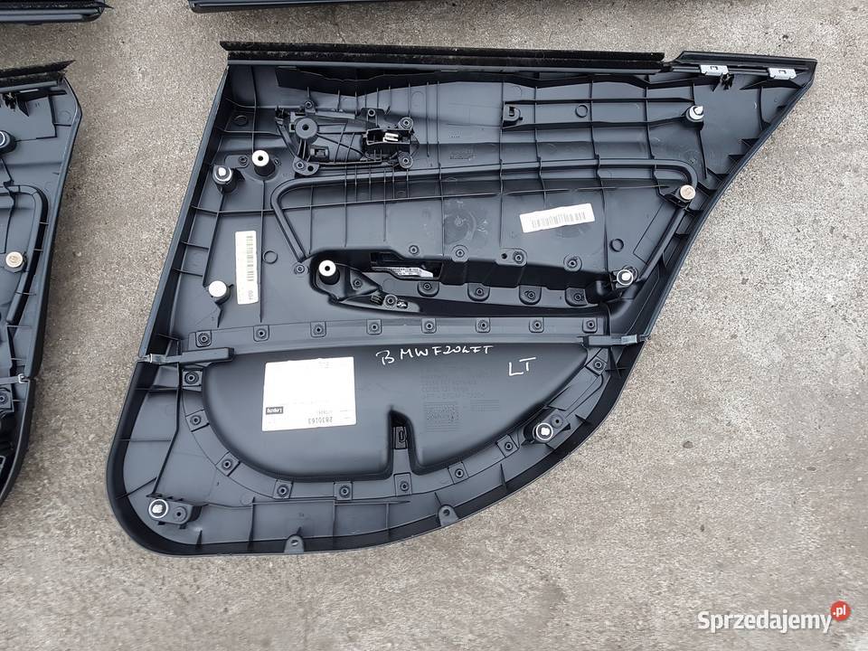BMW 1 120 F20 LIFT boczek boczki tapicerka drzwi Legnica sprzedam