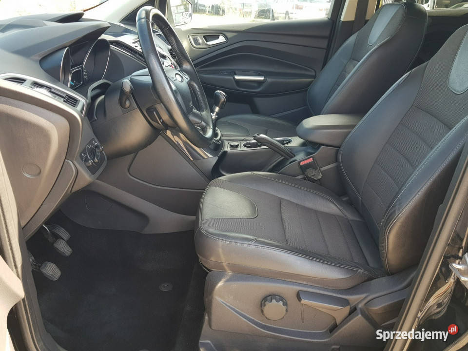 Ford Kuga 16 Turbo Benzyna Klimatronik Sony czarny kujawsko-pomorskie Włocławek sprzedam