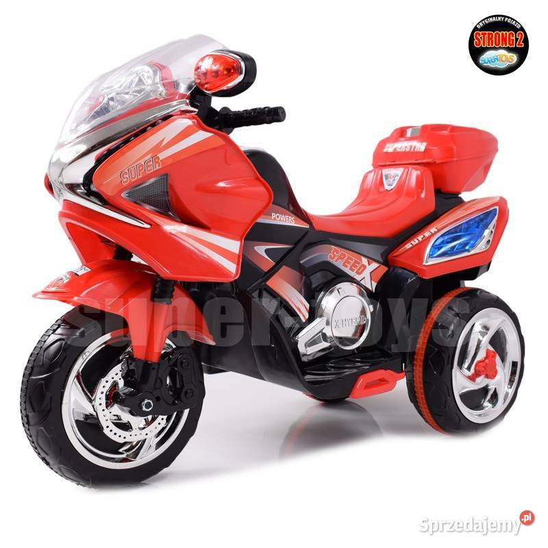 MOTOR ŚCIGACZ SUPERSTAR DESIGN DŹWIĘKI Rowerki i pojazdy Toruń