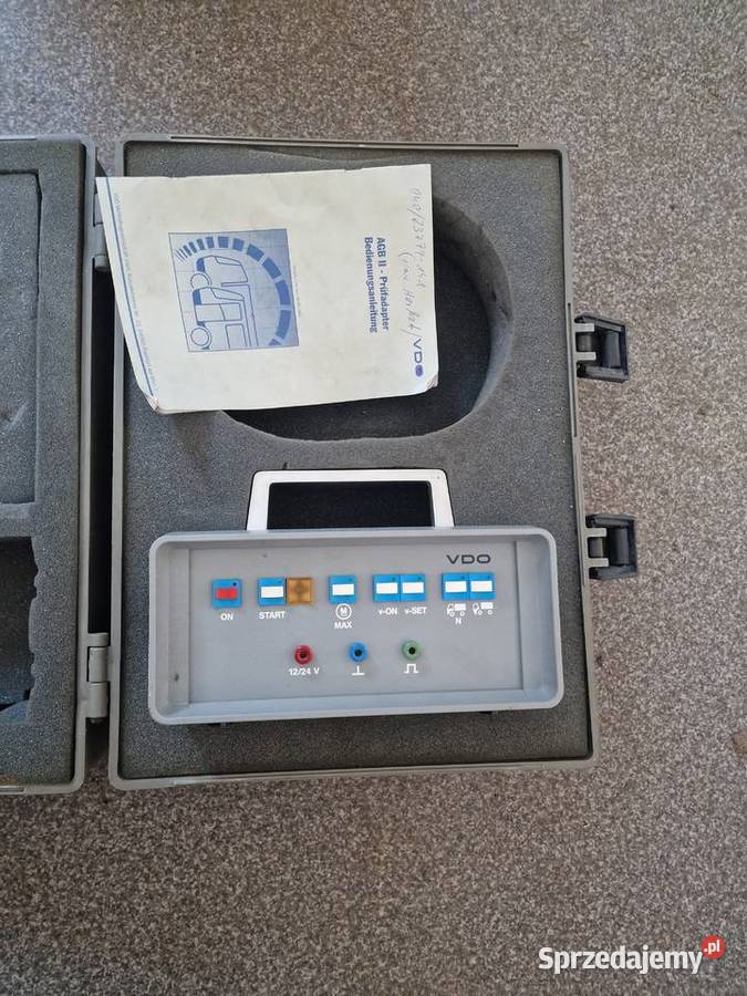 VDO X12 tester prędkości zachodniopomorskie Koszalin sprzedam