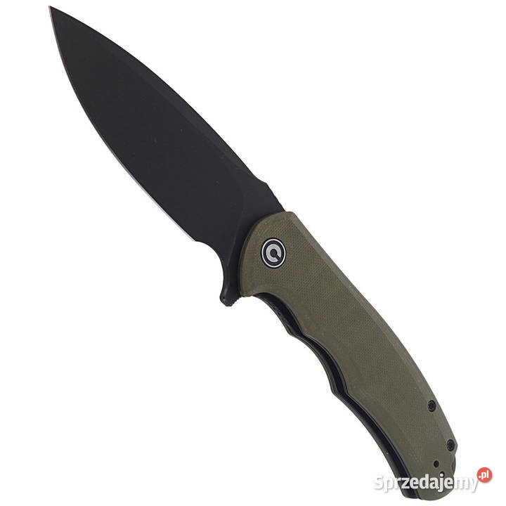 Nóż składany Civivi Praxis Green G10 Black mazowieckie
