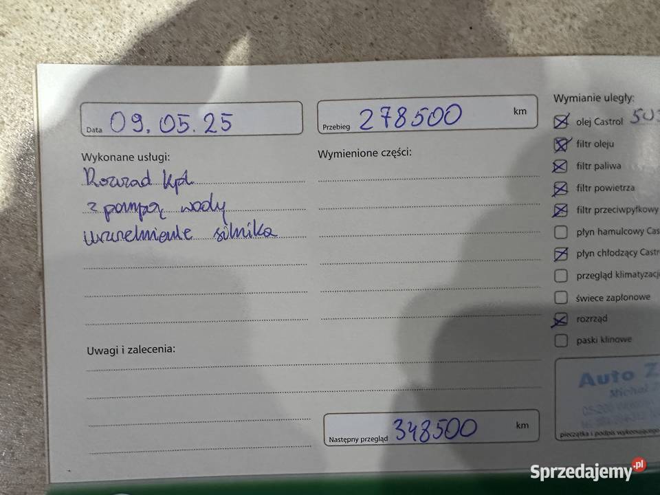 Ford S 20TDCI 140Automat AISN Serwis Zamiana kurtyny powietrzne Warszawa
