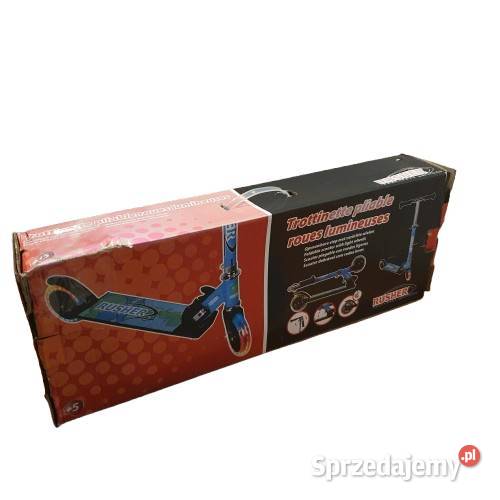 RUSHER hulajnoga dziecięca świecące koła Skating Częstochowa