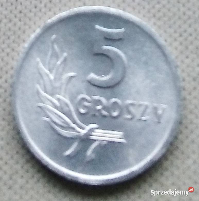 POLSKA5 GROSZY1970 r ALzzm ŁADNA