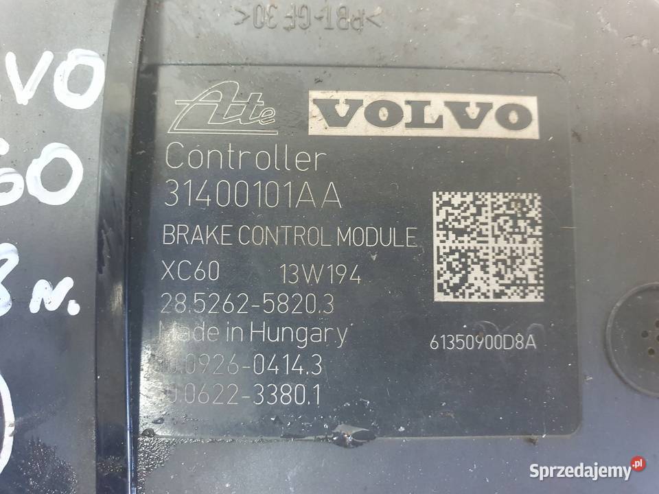 Volvo V40 II POMPA ABS hamulcowa 31400101AA Janów